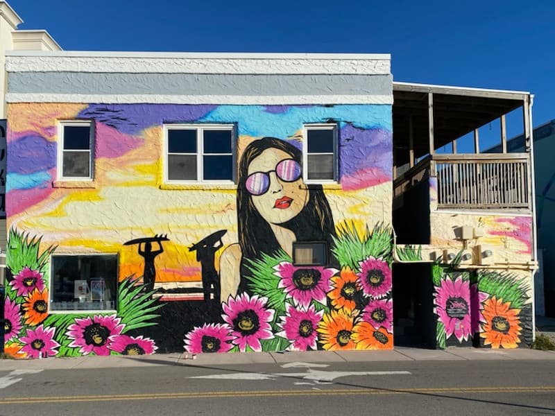 Discover Carolina Beach Murals on a Self-Guided Bike Tour