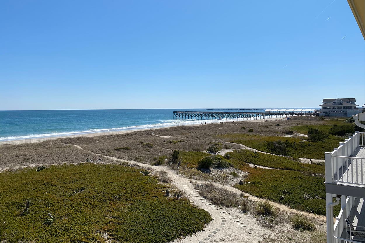View of the Beach!