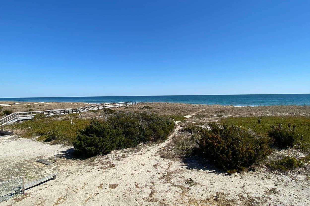 View of the Beach!