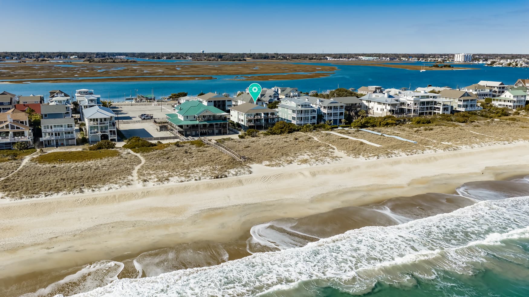 Beach & Sound Views