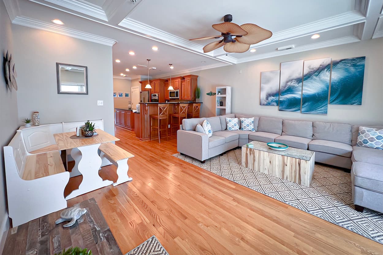 Open floorplan