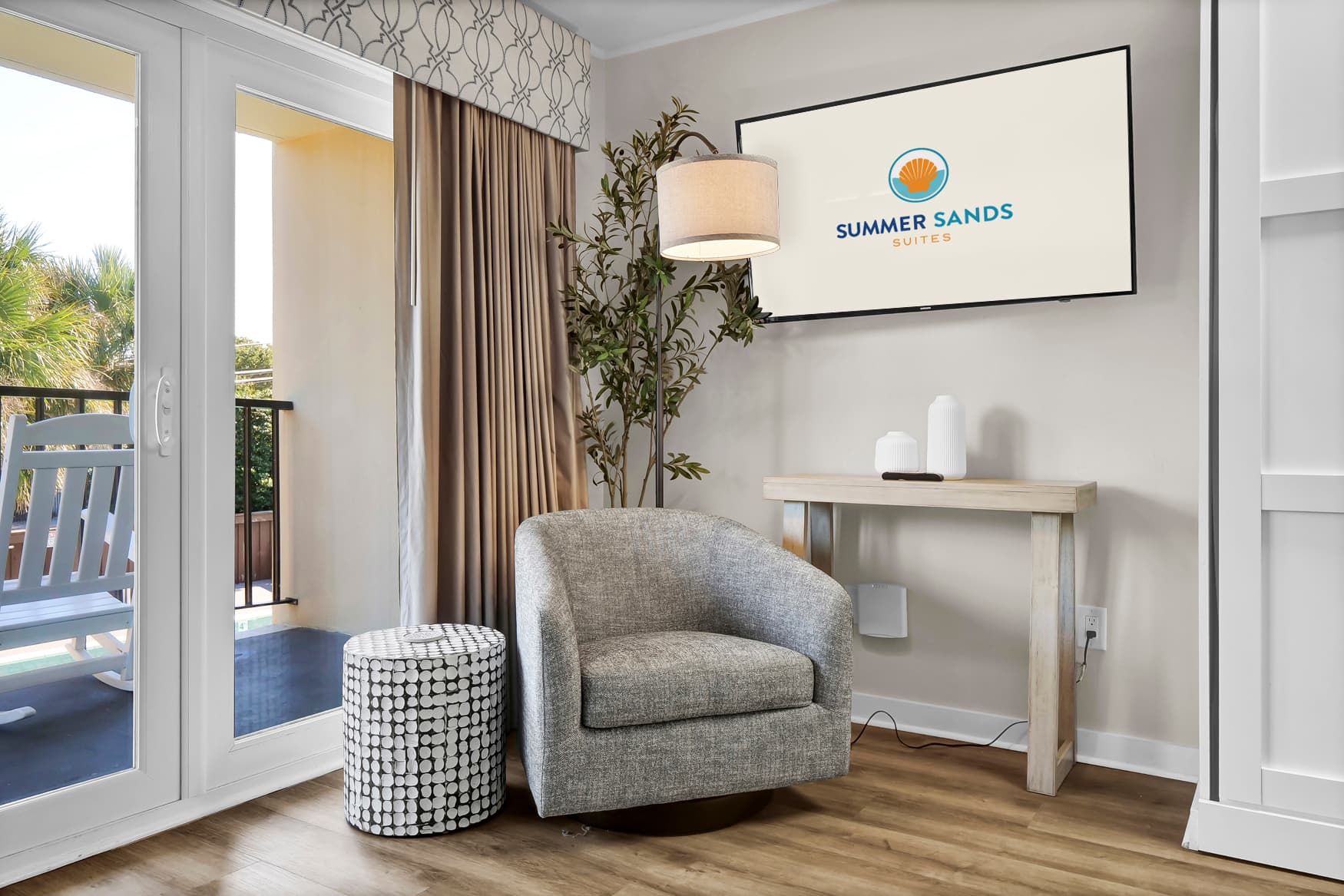 Catch a break from the ordinary and ride the wave of relaxation at Summer Sands Suites