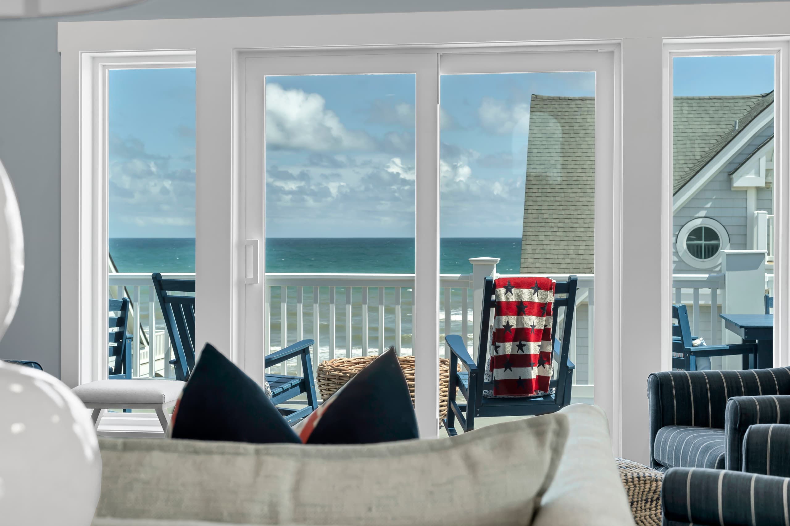 Ocean Views from the living room