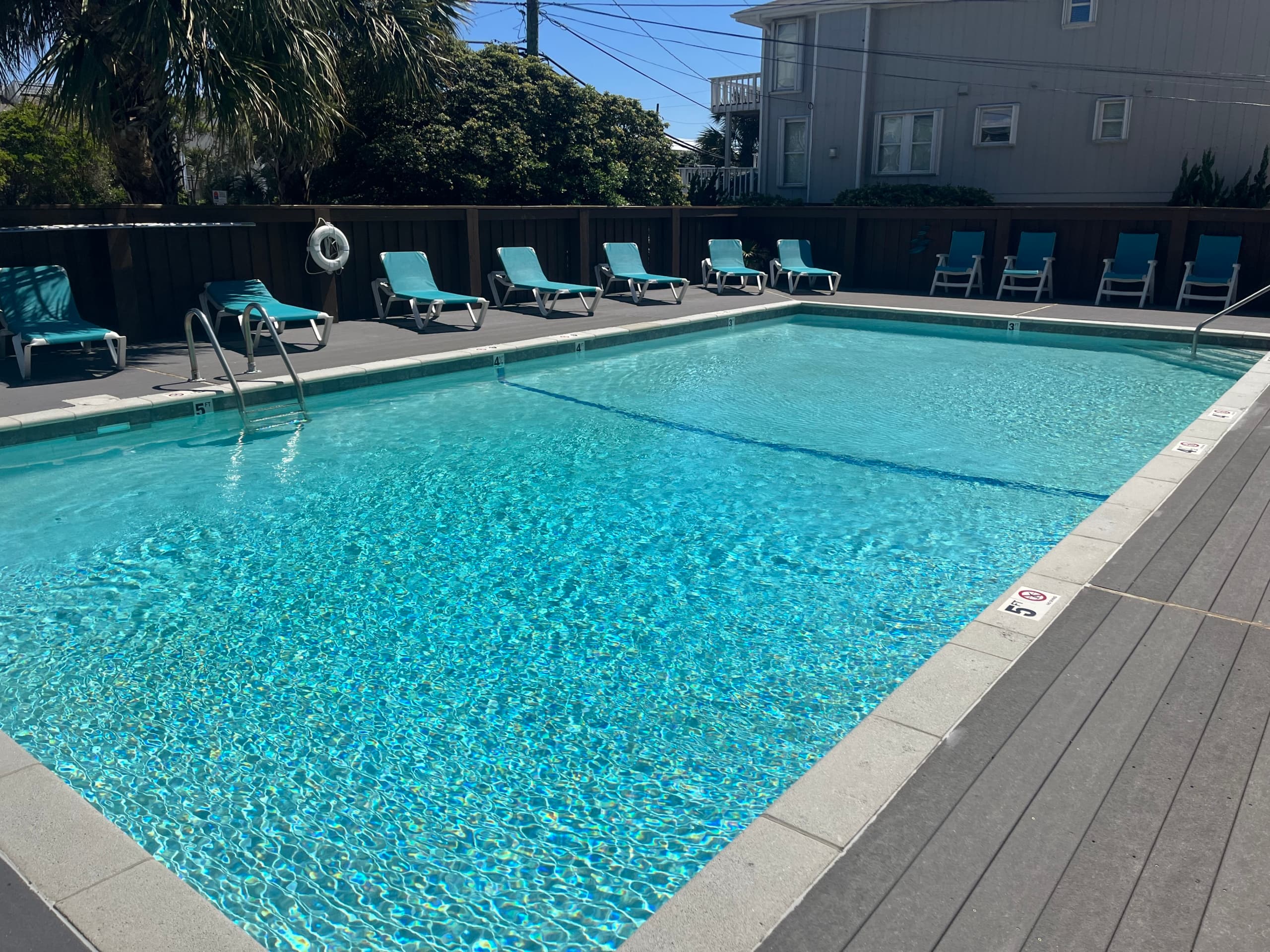 community swimming pool