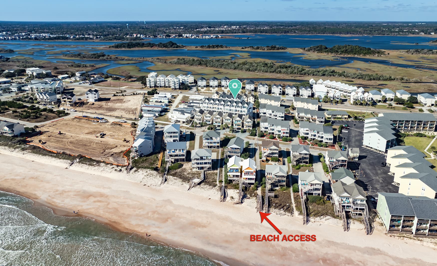 Coastal Calm Beach Access
