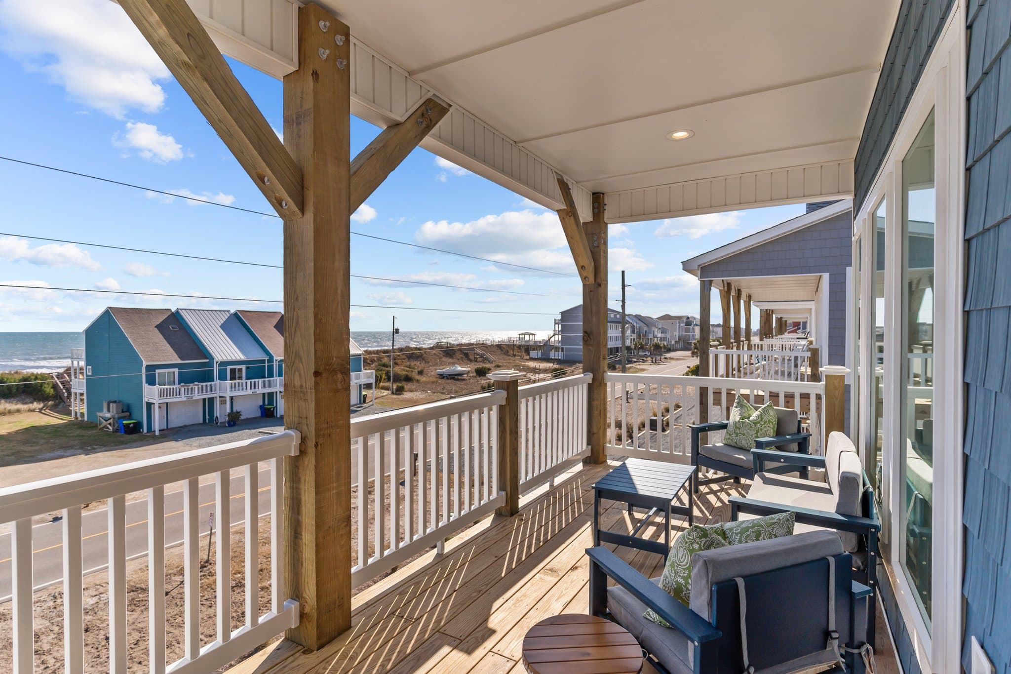 Deck with Ocean Views