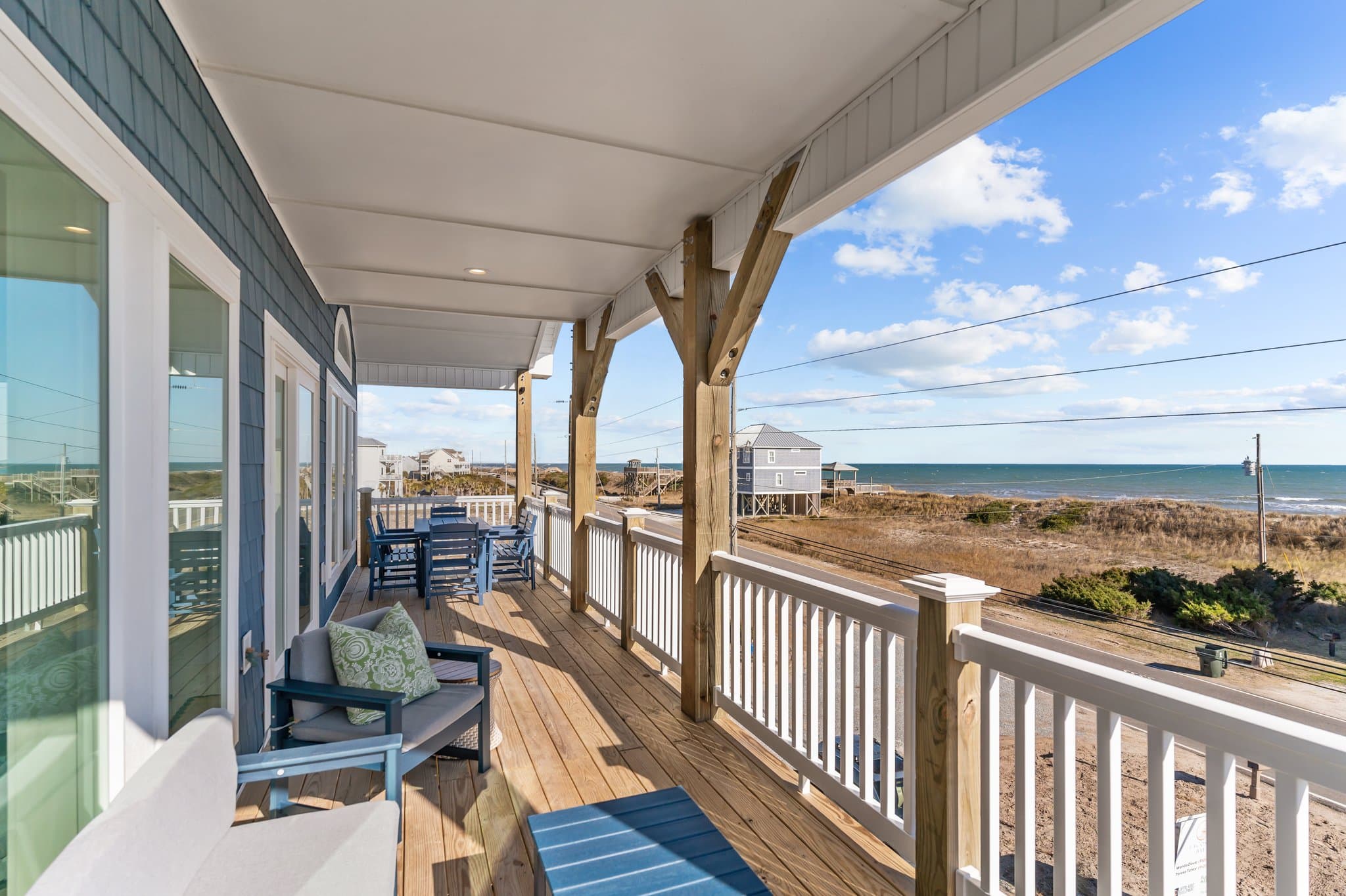 Deck with Ocean Views
